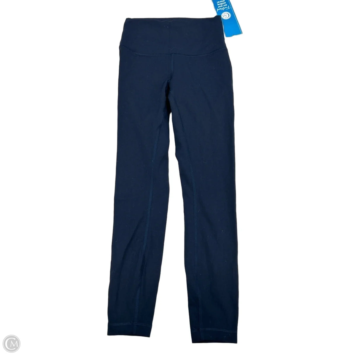 Athletic Leggings By Lululemon In Navy, Size: 4