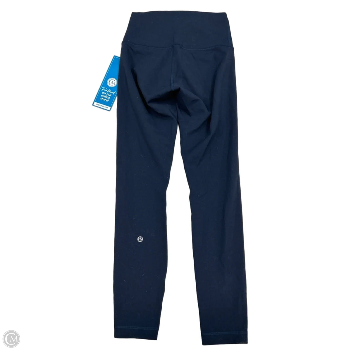 Athletic Leggings By Lululemon In Navy, Size: 4