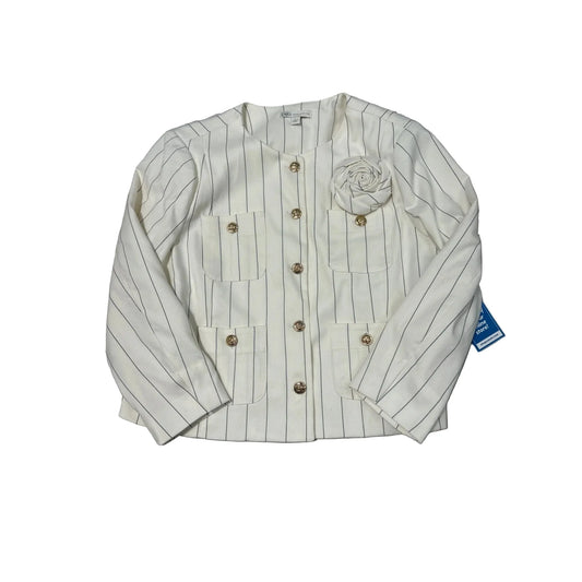 New! Blazer By Cato In Striped Pattern, Size: L