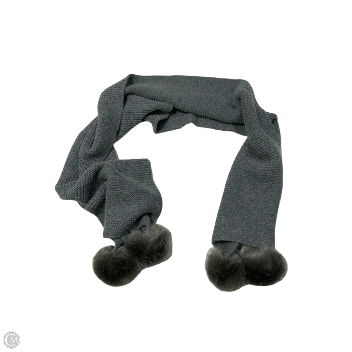 Restoration Hardware Cashmere and Faux Fur Designer Scarf