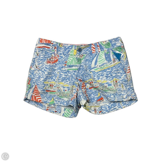 Lilly Pulitzer Designer Shorts in Blue, Size 2