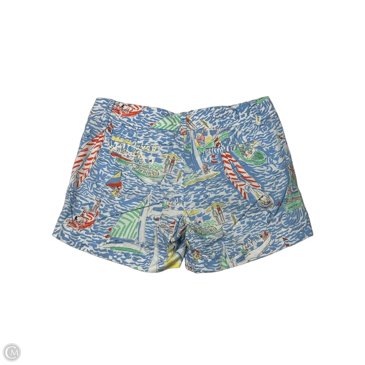 Lilly Pulitzer Designer Shorts in Blue, Size 2