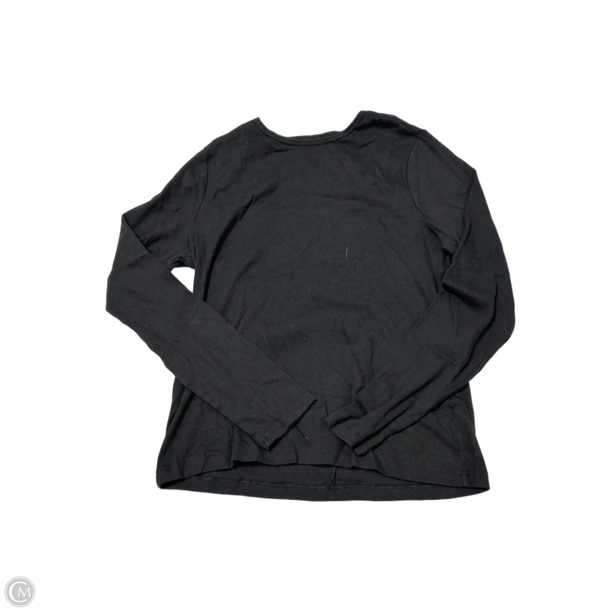 Free Assembly Basic Long-Sleeve Top in Black, Size XL