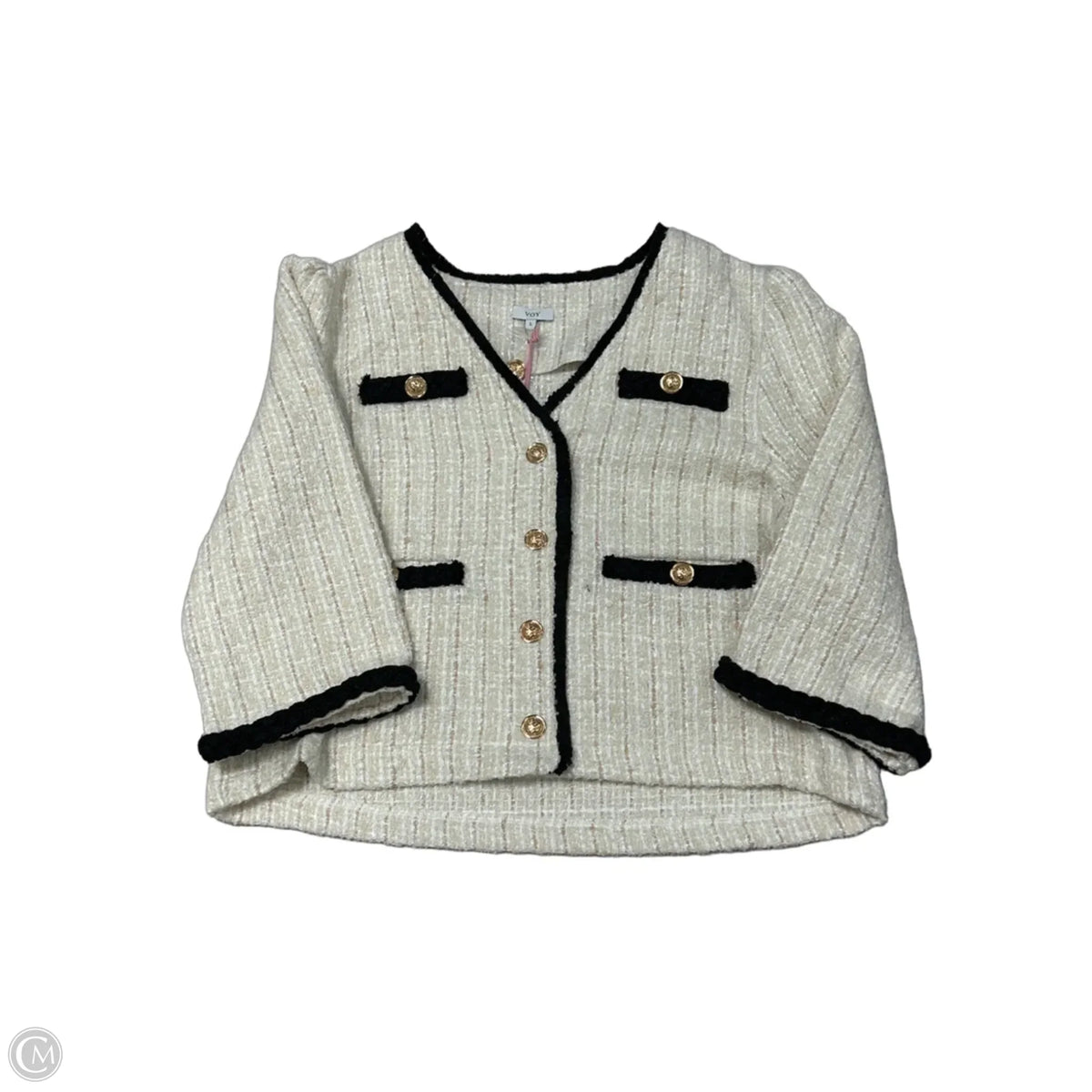 Voy Blazer in Cream, Size L