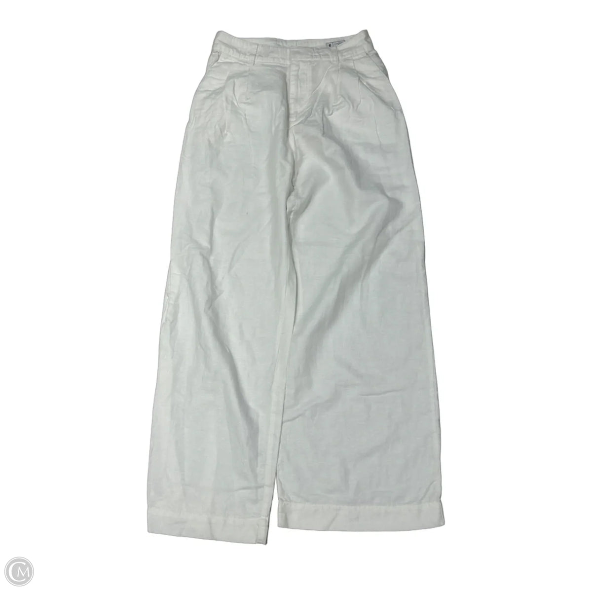 Gap Wide-Leg Pants in White, Size 6