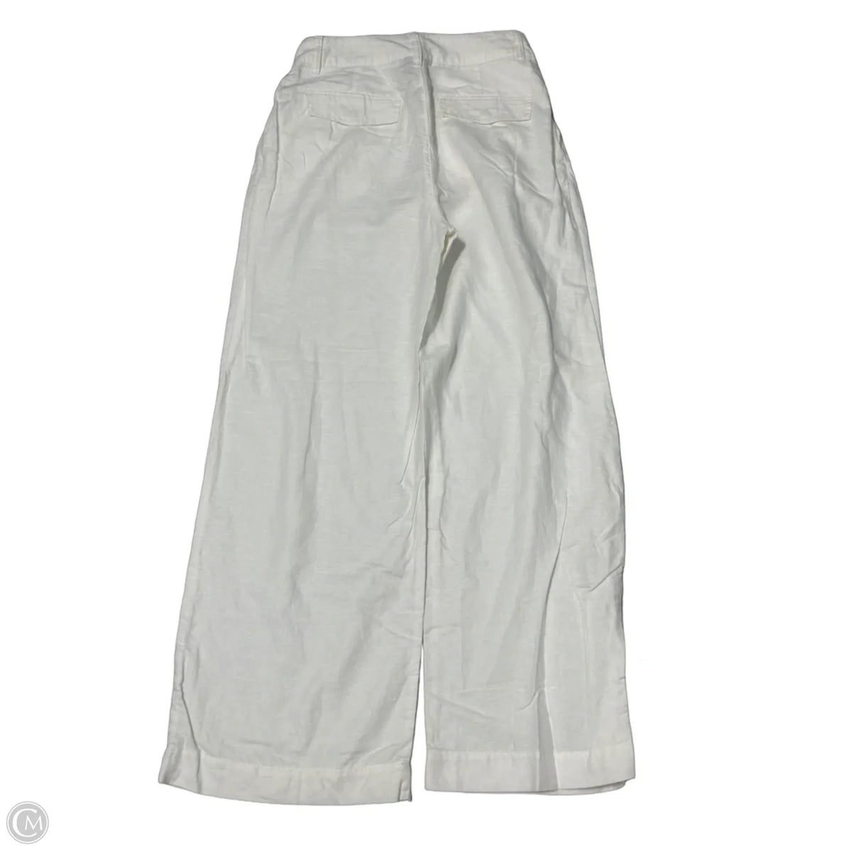 Gap Wide-Leg Pants in White, Size 6