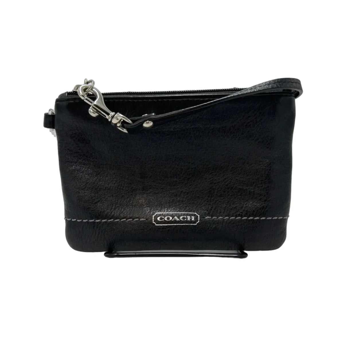 Coach Designer Wristlet in Black