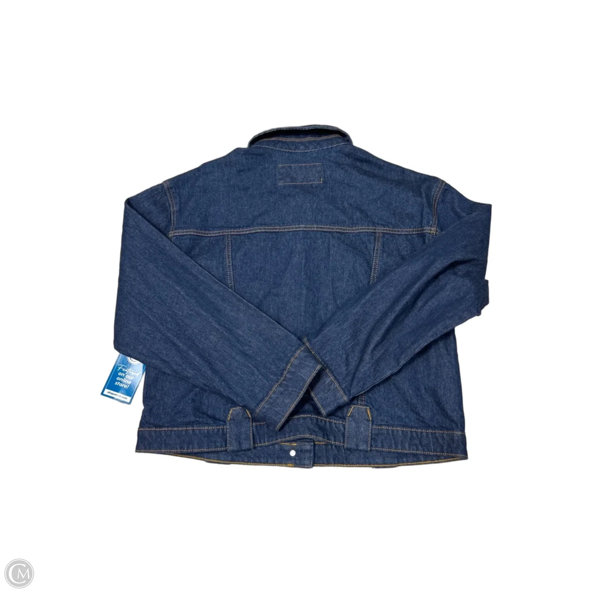 Loft Denim Jacket in Blue Denim, Size L