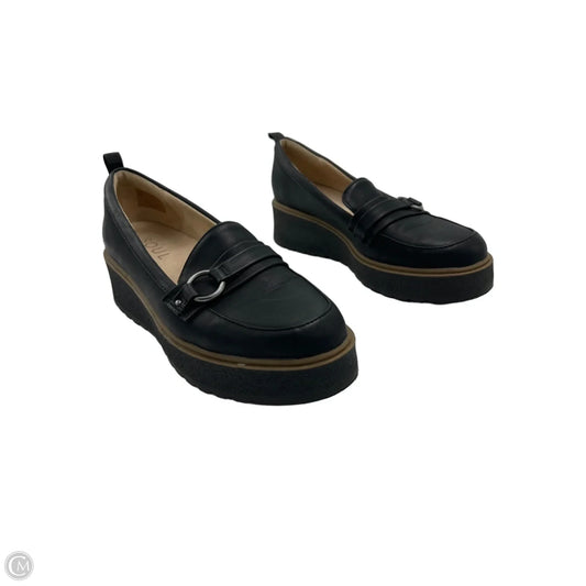 New! Naturalizer Platform Loafers in Black, Size 9.5