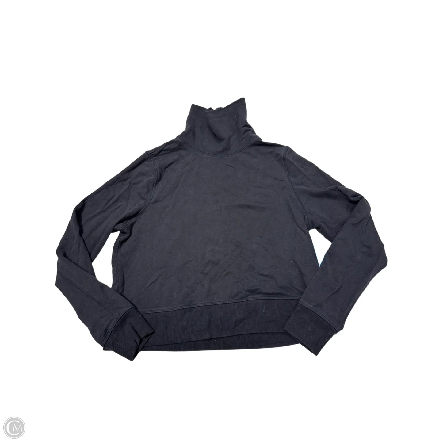Athletic Sweatshirt Collar By Athleta In Black, Size: S