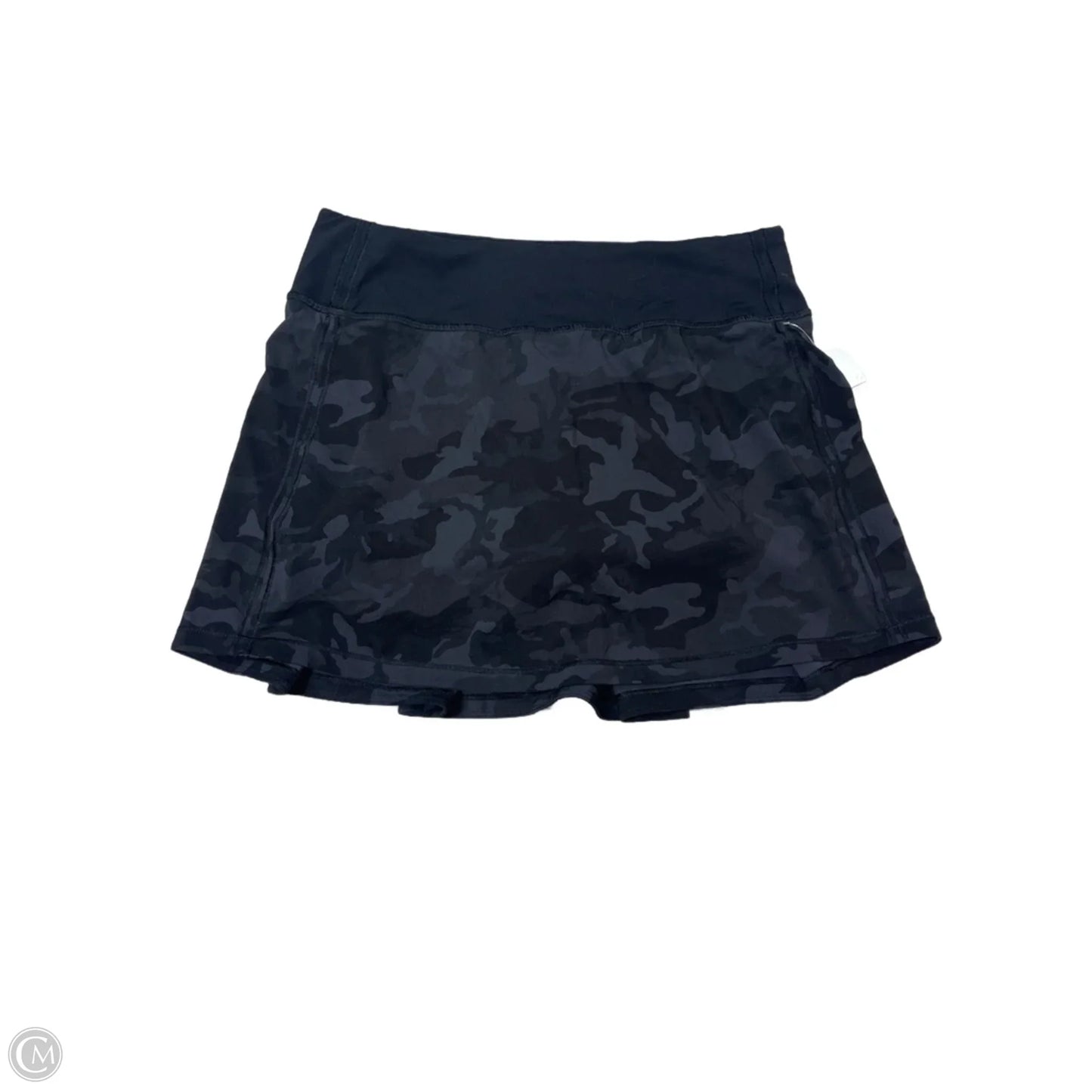 Athletic Skort By Lululemon In Camouflage Print, Size: 4