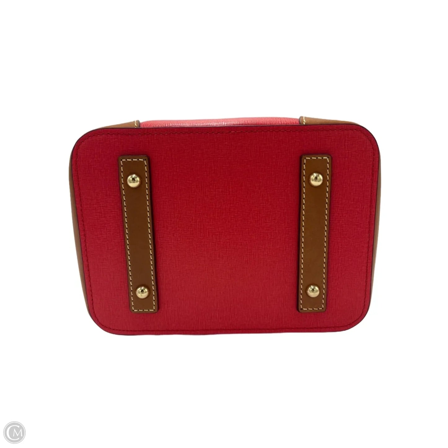 New! Pebble Leather Bucket Bag By Dooney And Bourke