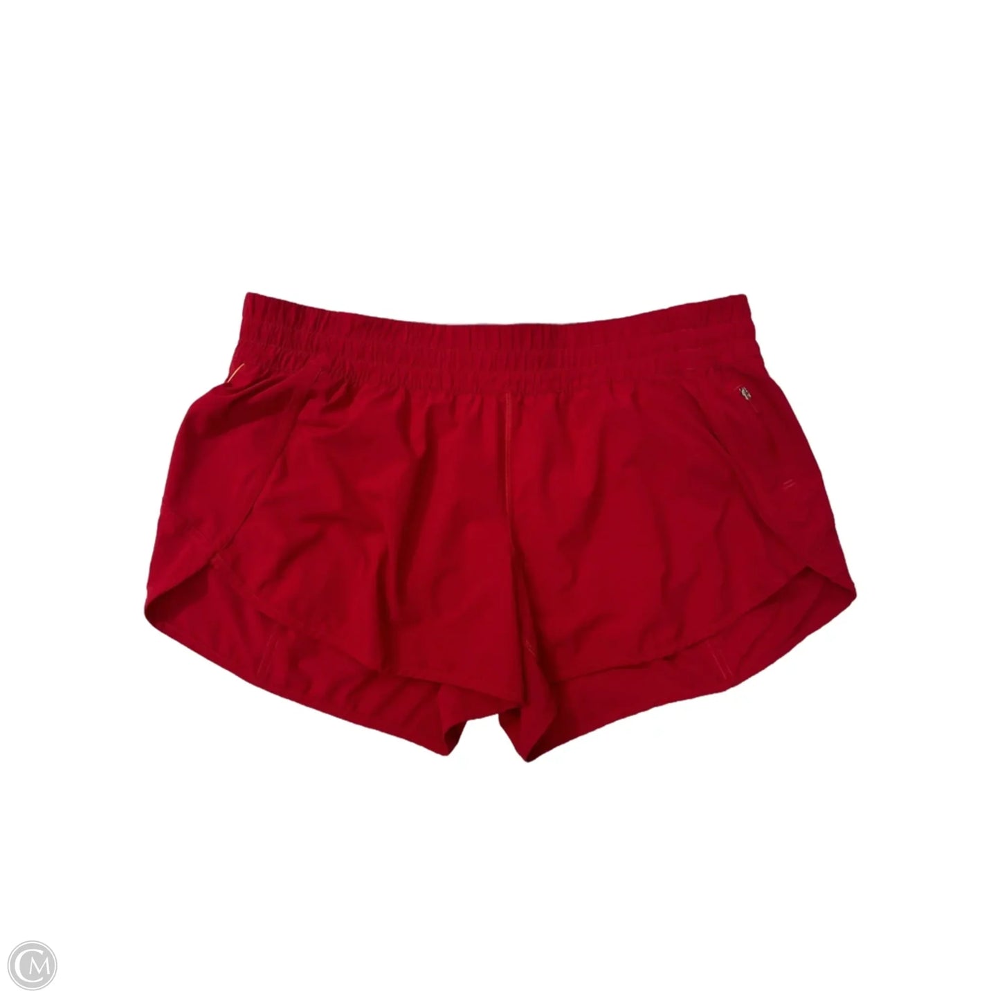 Athletic Shorts By Lululemon In Red, Size: 18