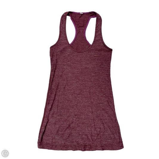 Athletic Tank Top By Lululemon In Pink, Size: 2