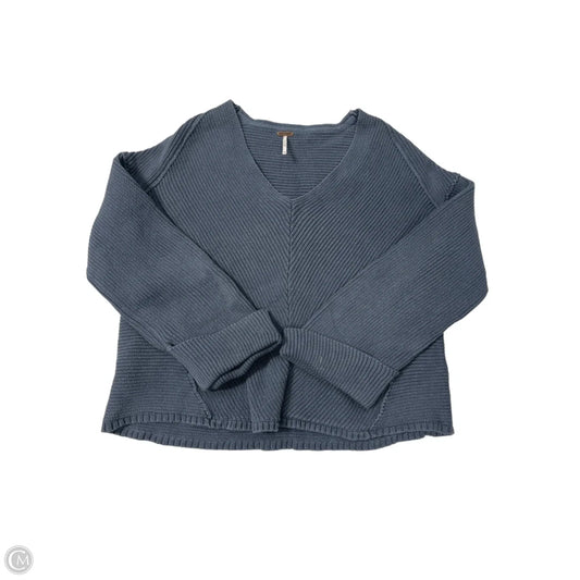 Sweater By Free People In Blue, Size: Xs