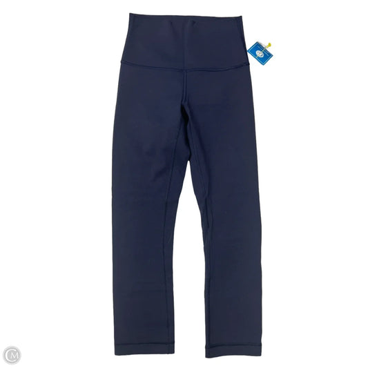 Athletic Leggings By Lululemon In Navy, Size: 2