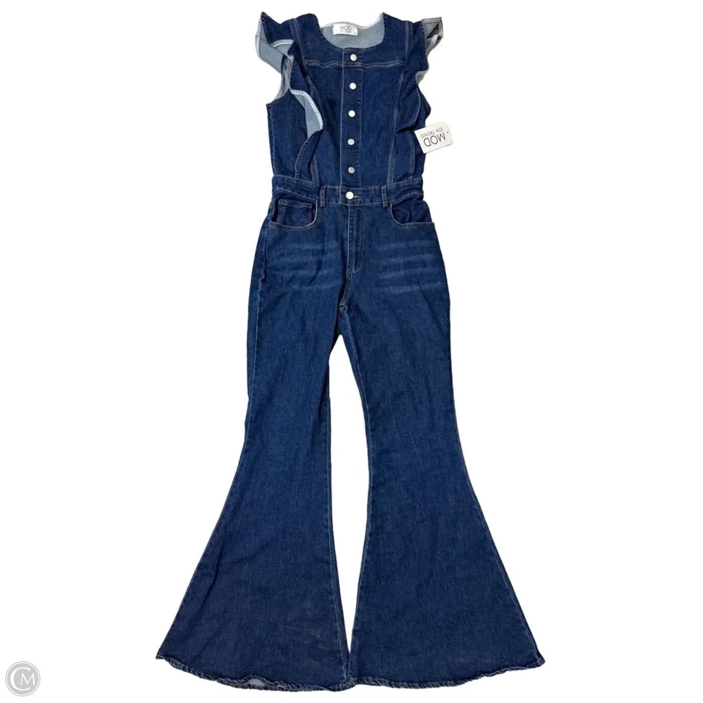 New! Jumpsuit By Mod In Blue, Size: S