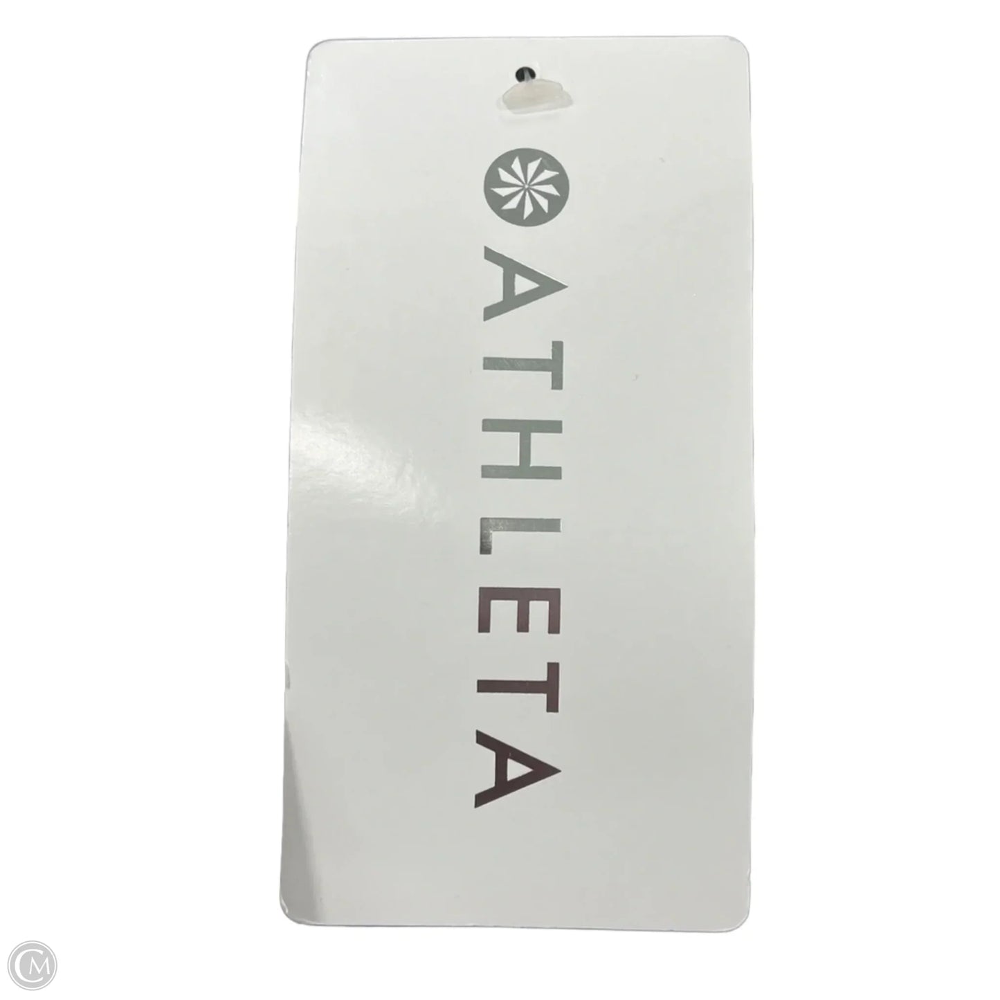 Athletic Leggings By Athleta In Black & Yellow, Size: Xl