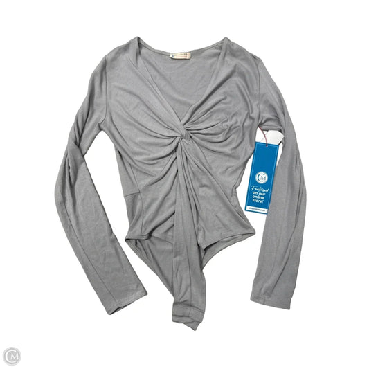 Top Long Sleeve By Free People In Grey, Size: S