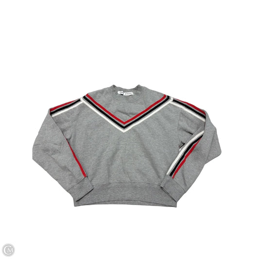 Sweatshirt Designer By Rebecca Minkoff In Grey, Size: M