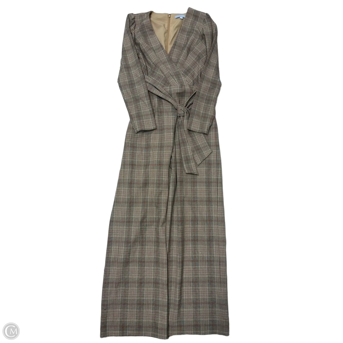 Jumpsuit By Antonio Melani In Brown & Cream, Size: S