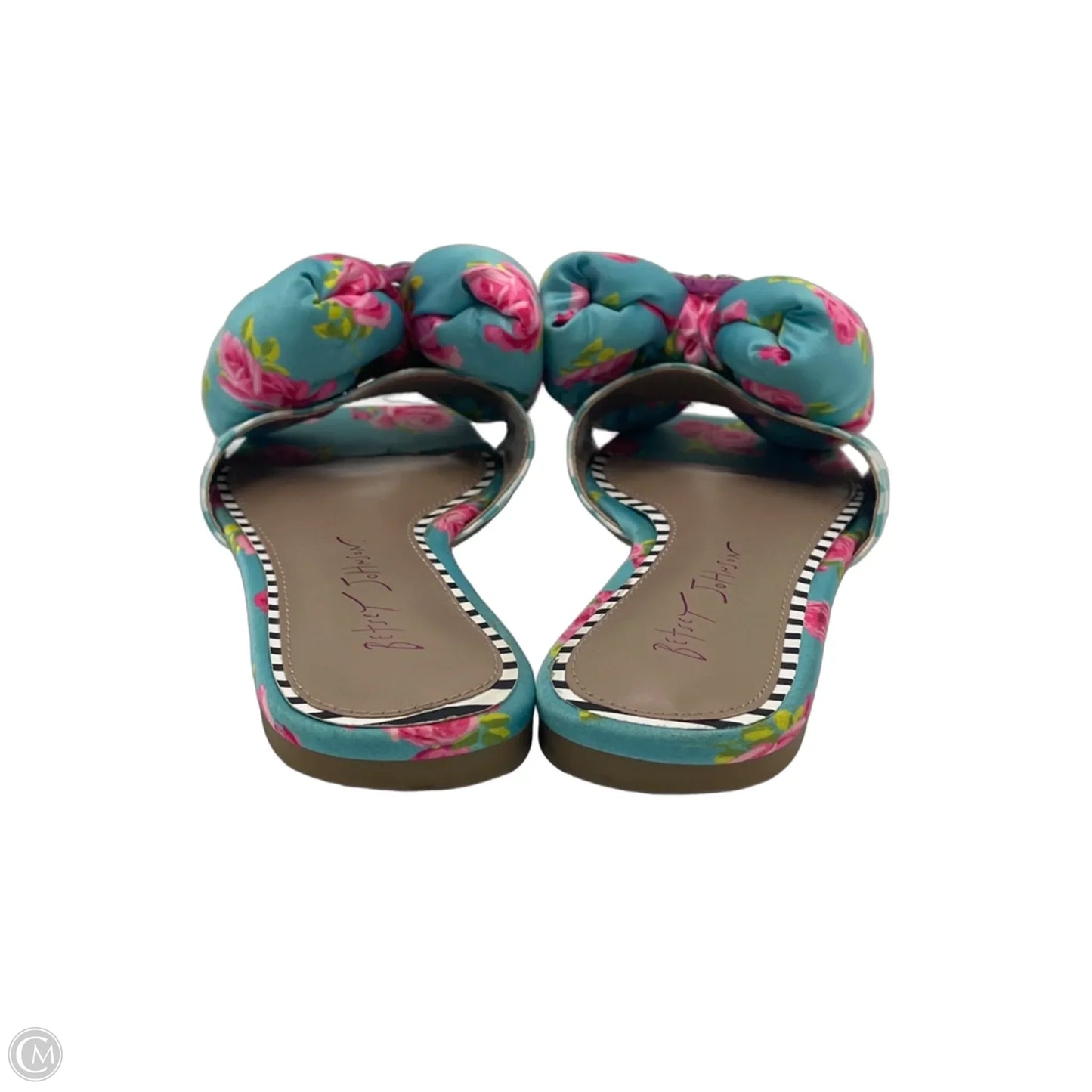 Shoes Flats By Betsey Johnson In Blue, Size: 6.5