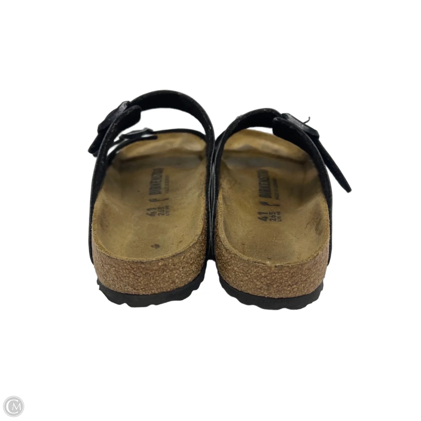 Shoes Designer By Birkenstock In Black & Brown, Size: 10