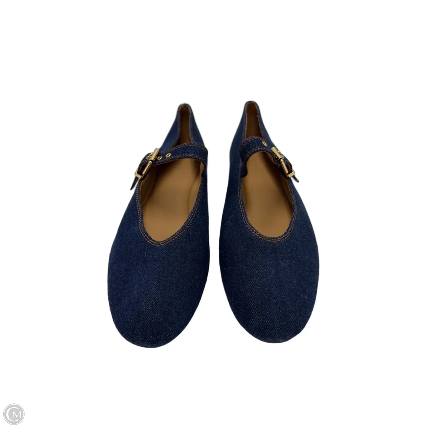 Shoes Flats By Madewell In Blue, Size: 12