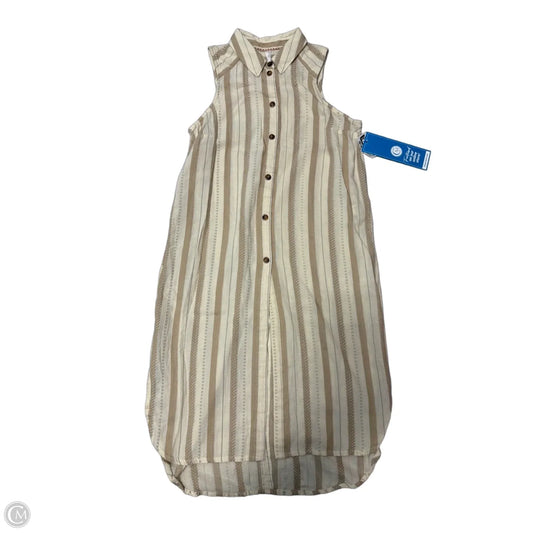 Dress Casual Maxi By Anthropologie In Tan, Size: Xs