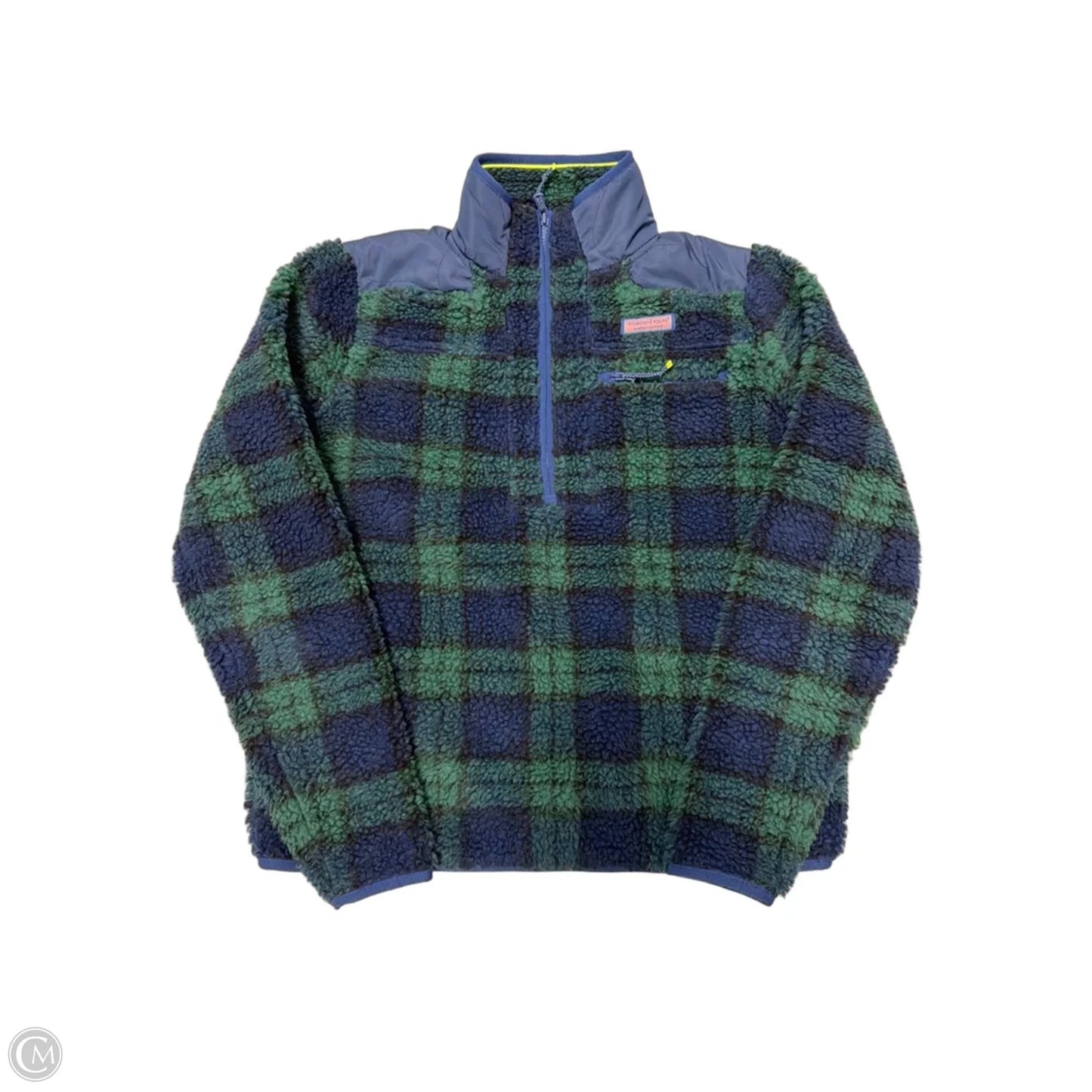 Jacket Other By Vineyard Vines In Blue & Green, Size: S