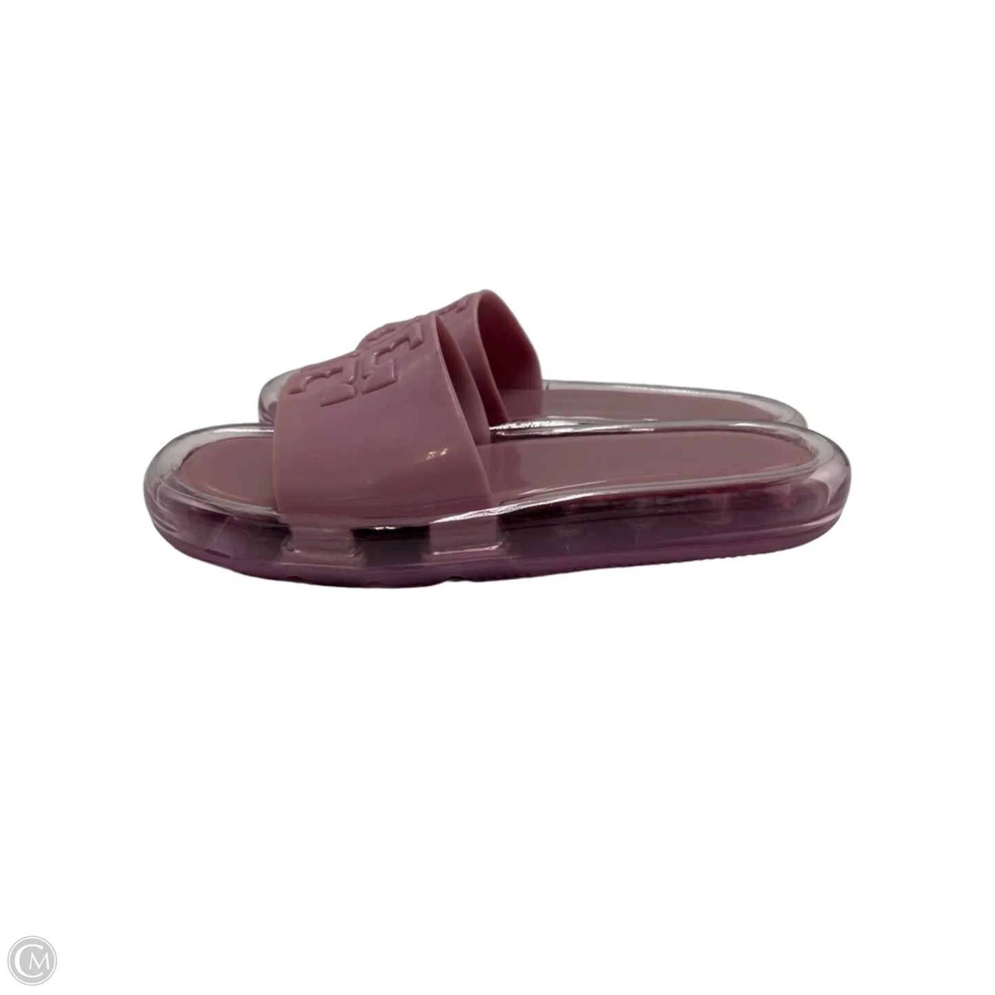 Tory Burch Bubble Slides Designer Sandals In Pink, Size: 7