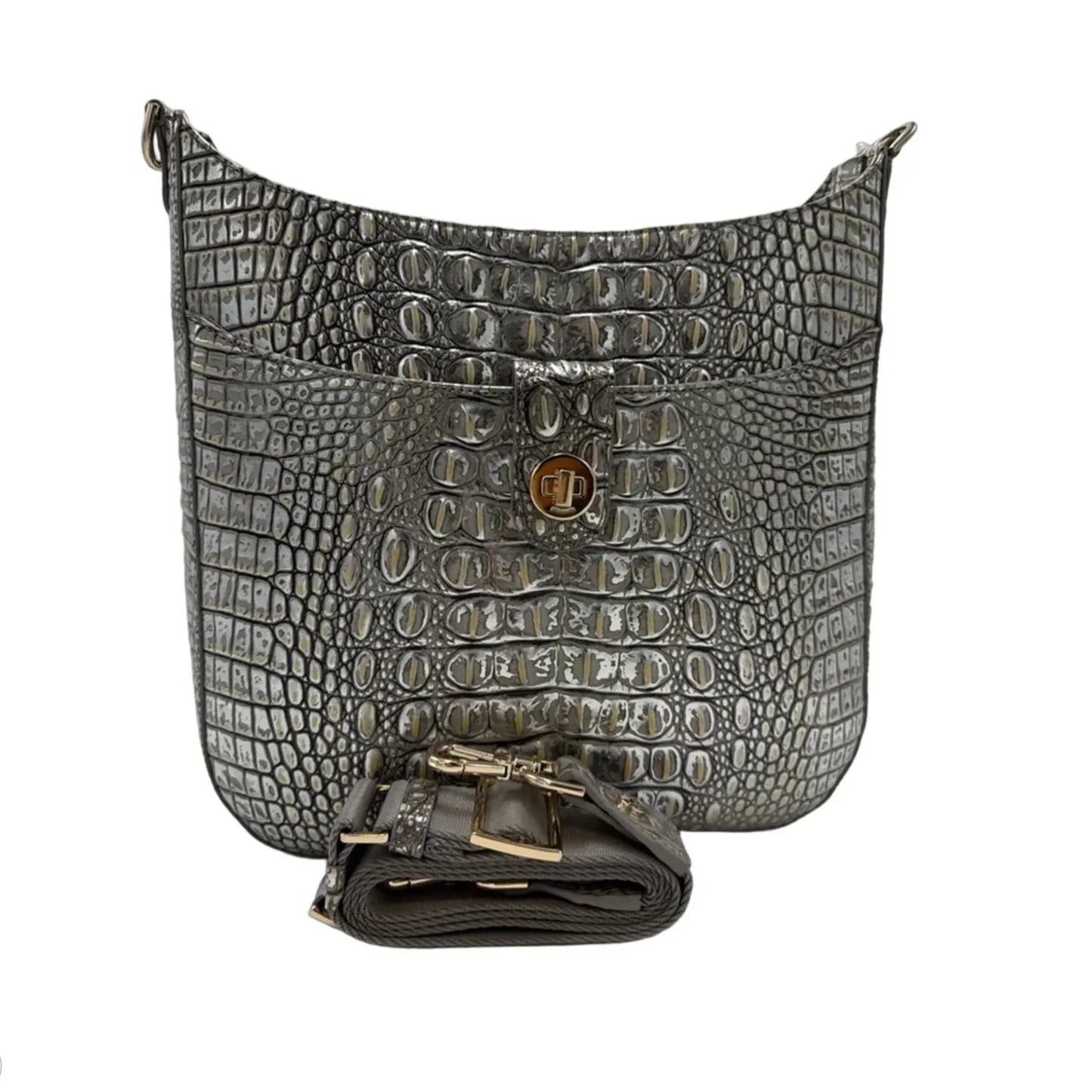 New! Brahmin Leia Designer Crossbody Handbag