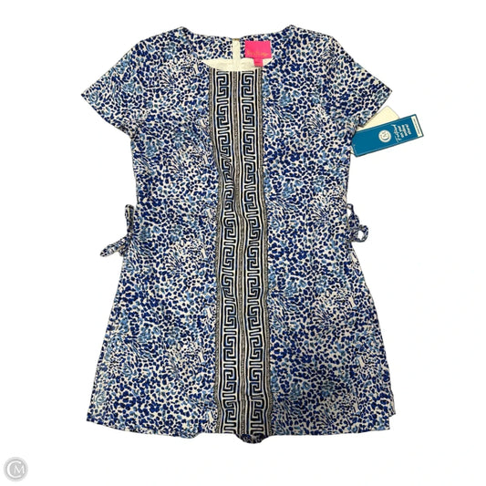 Dress Designer By Lilly Pulitzer In Blue, Size: 8