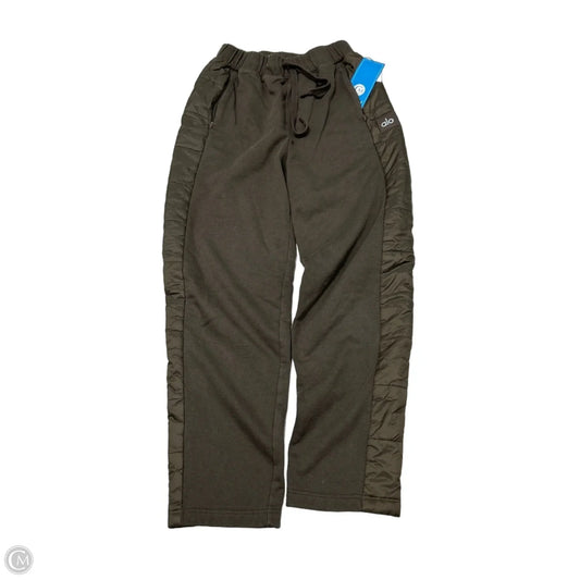 Athletic Pants By Alo In Brown, Size: Xs