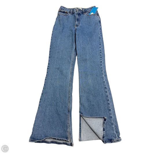 Jeans Flared By Abercrombie And Fitch In Blue, Size: 4L
