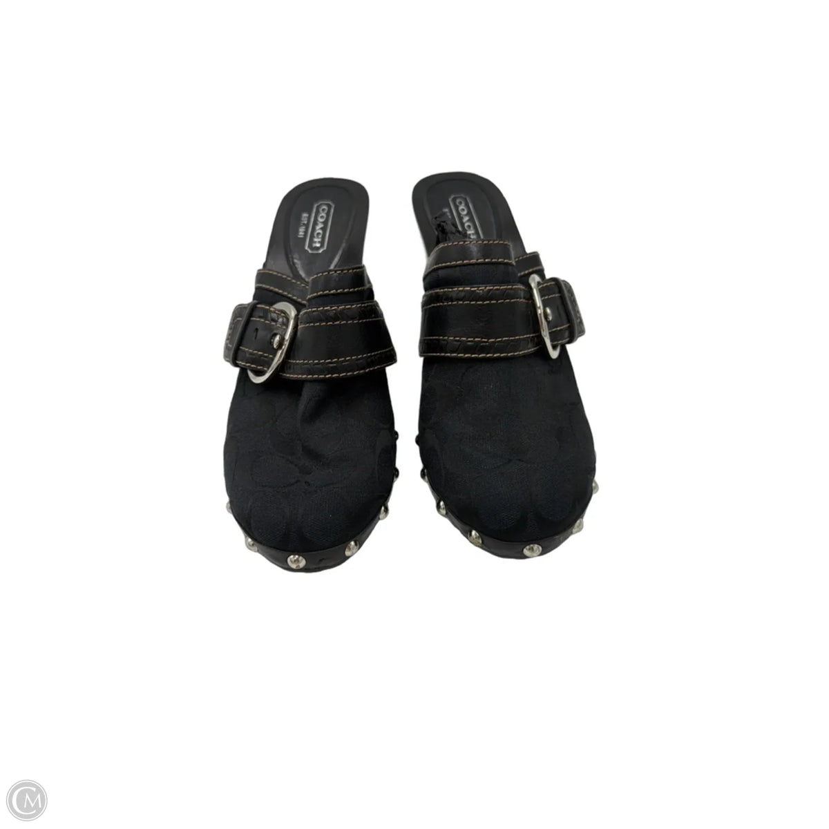 Shoes Designer By Coach In Black, Size: 9.5