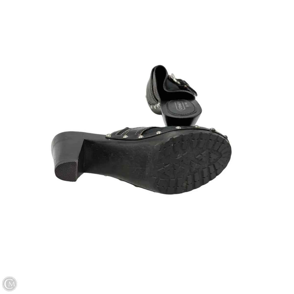 Shoes Designer By Coach In Black, Size: 9.5
