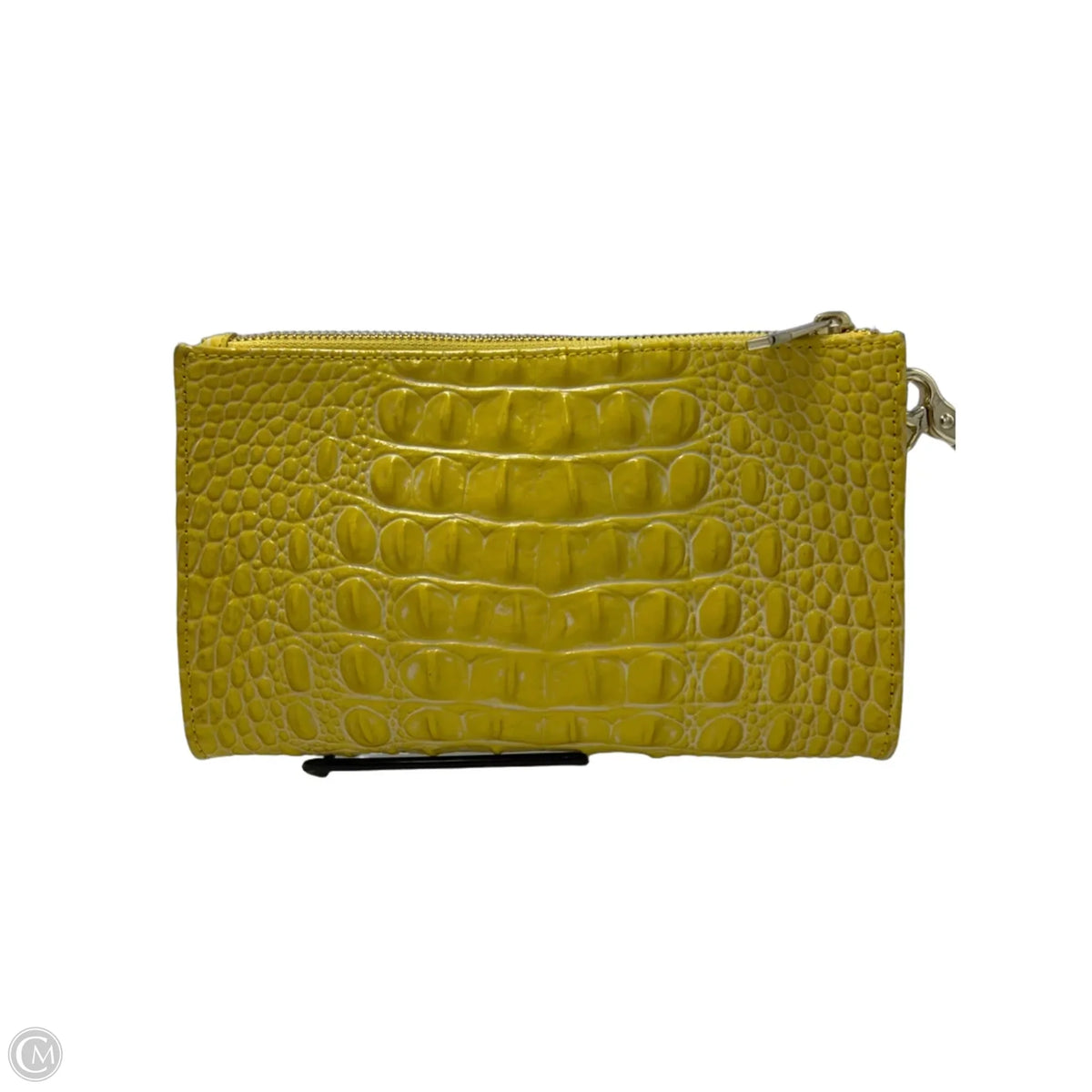 Brahmin Designer Wristlet in Yellow