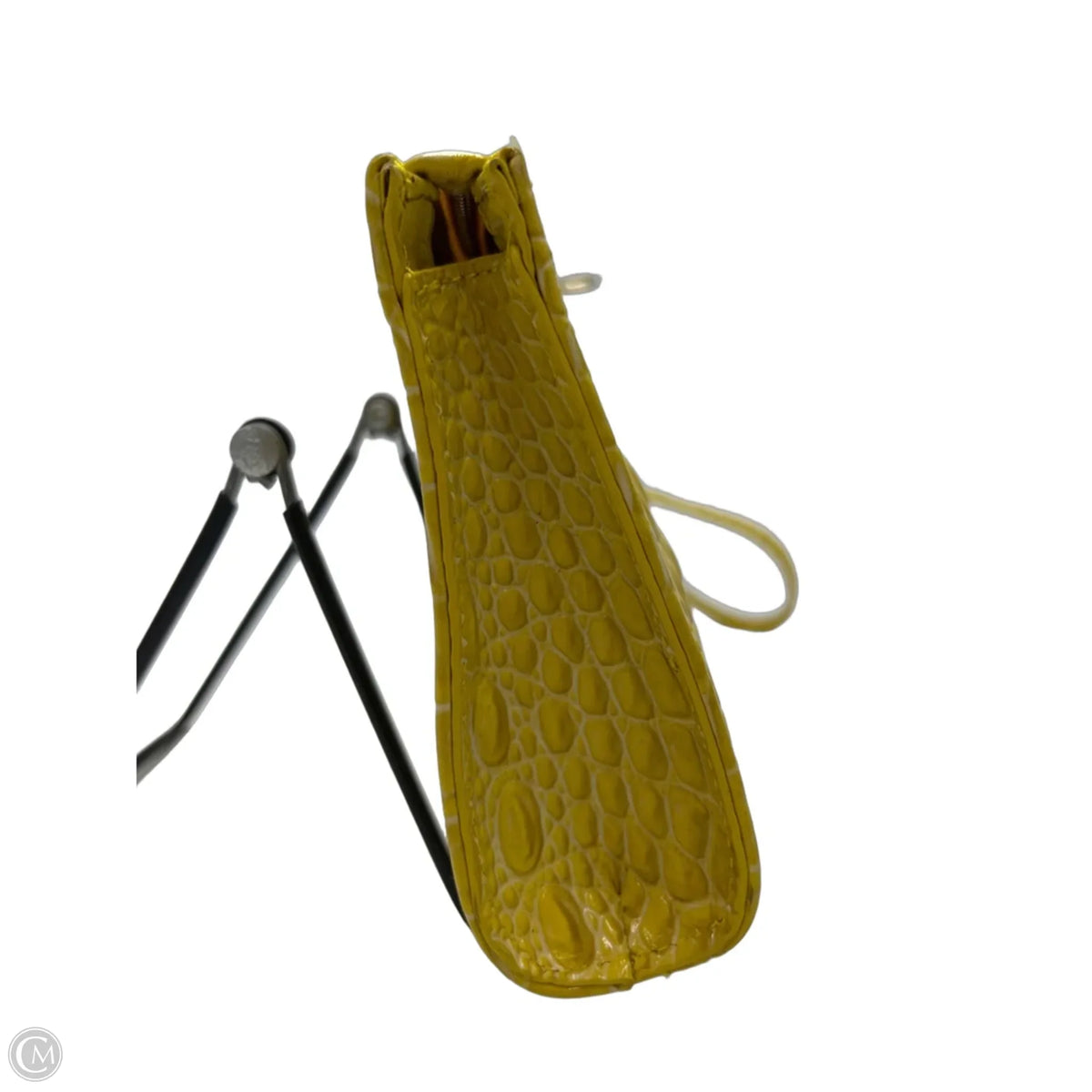 Brahmin Designer Wristlet in Yellow