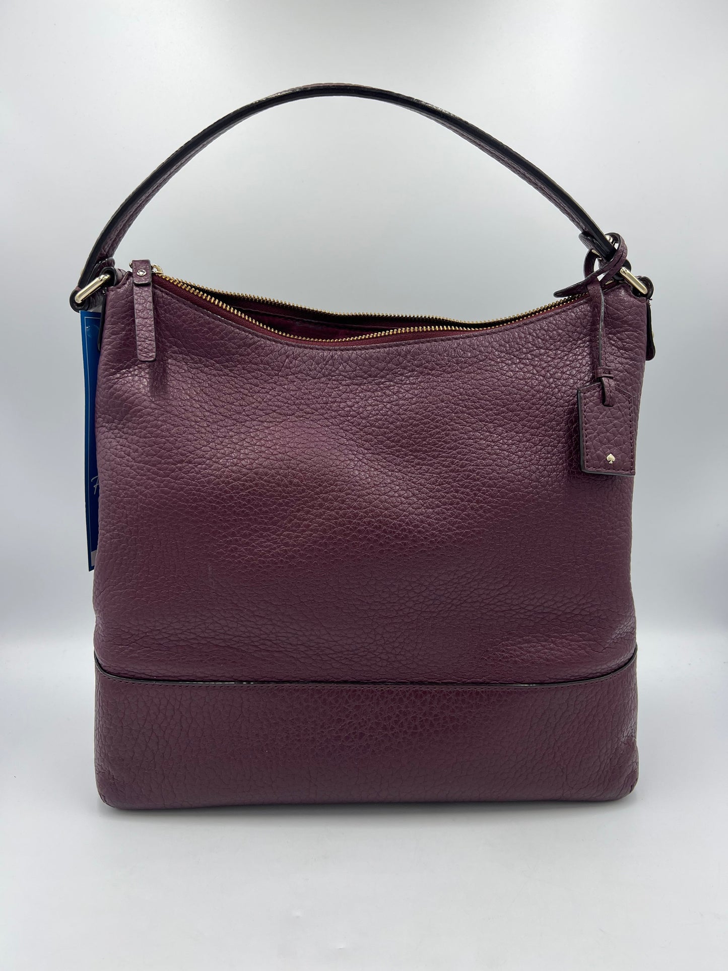 Handbag Leather Designer By Kate Spade