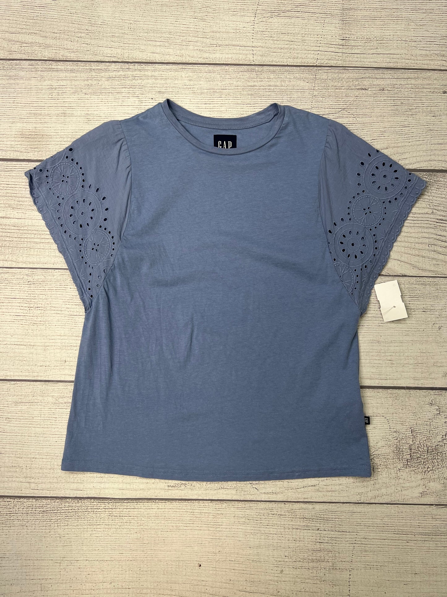 Blue Top Short Sleeve Gap, Size Xs