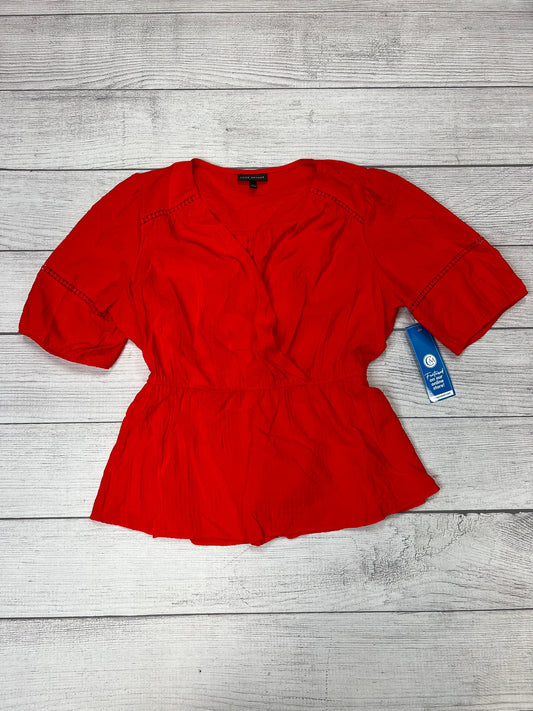 Red Top Long Sleeve Lane Bryant, Size 3x