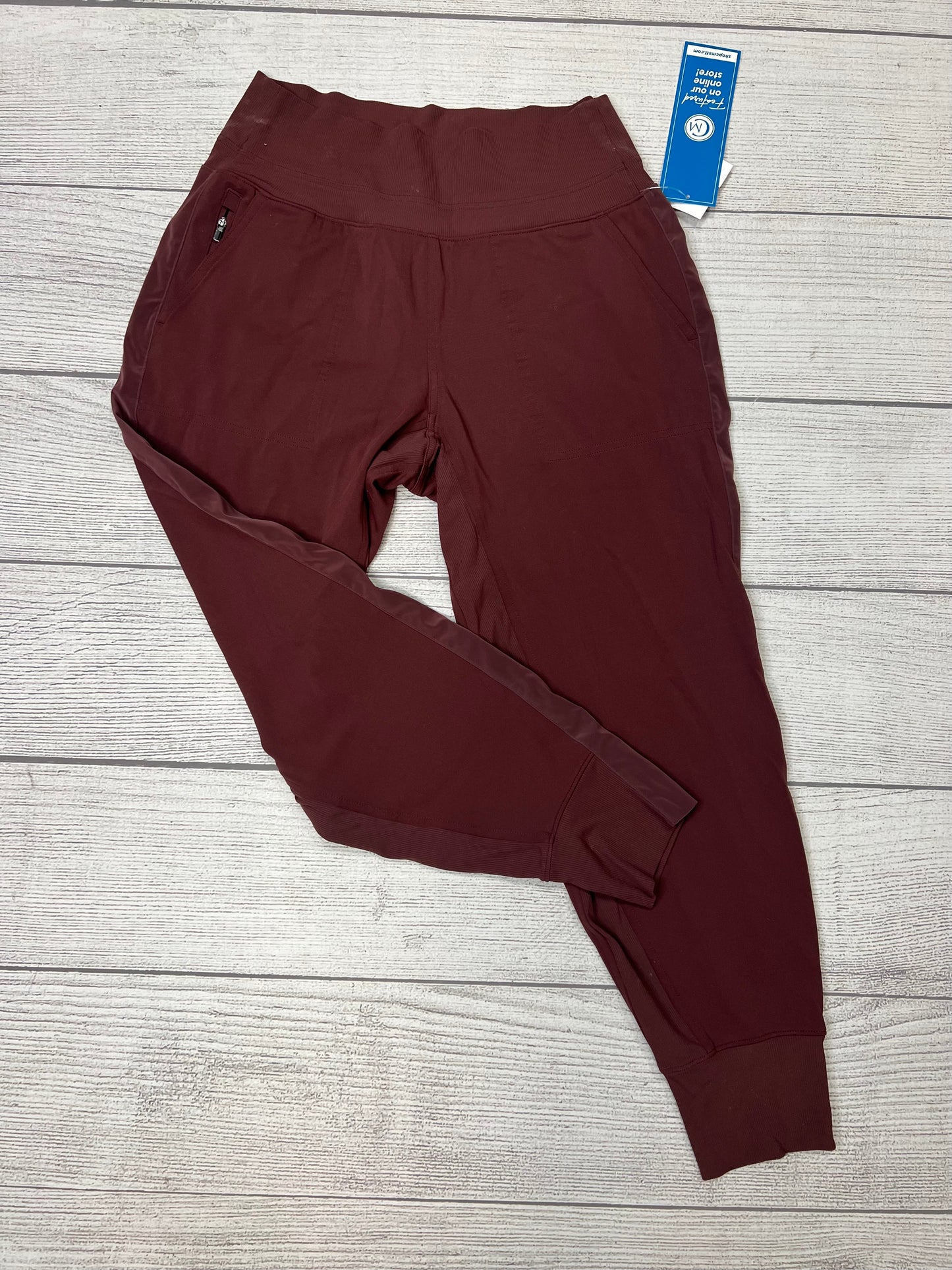 Maroon Athletic Pants Athleta, Size M