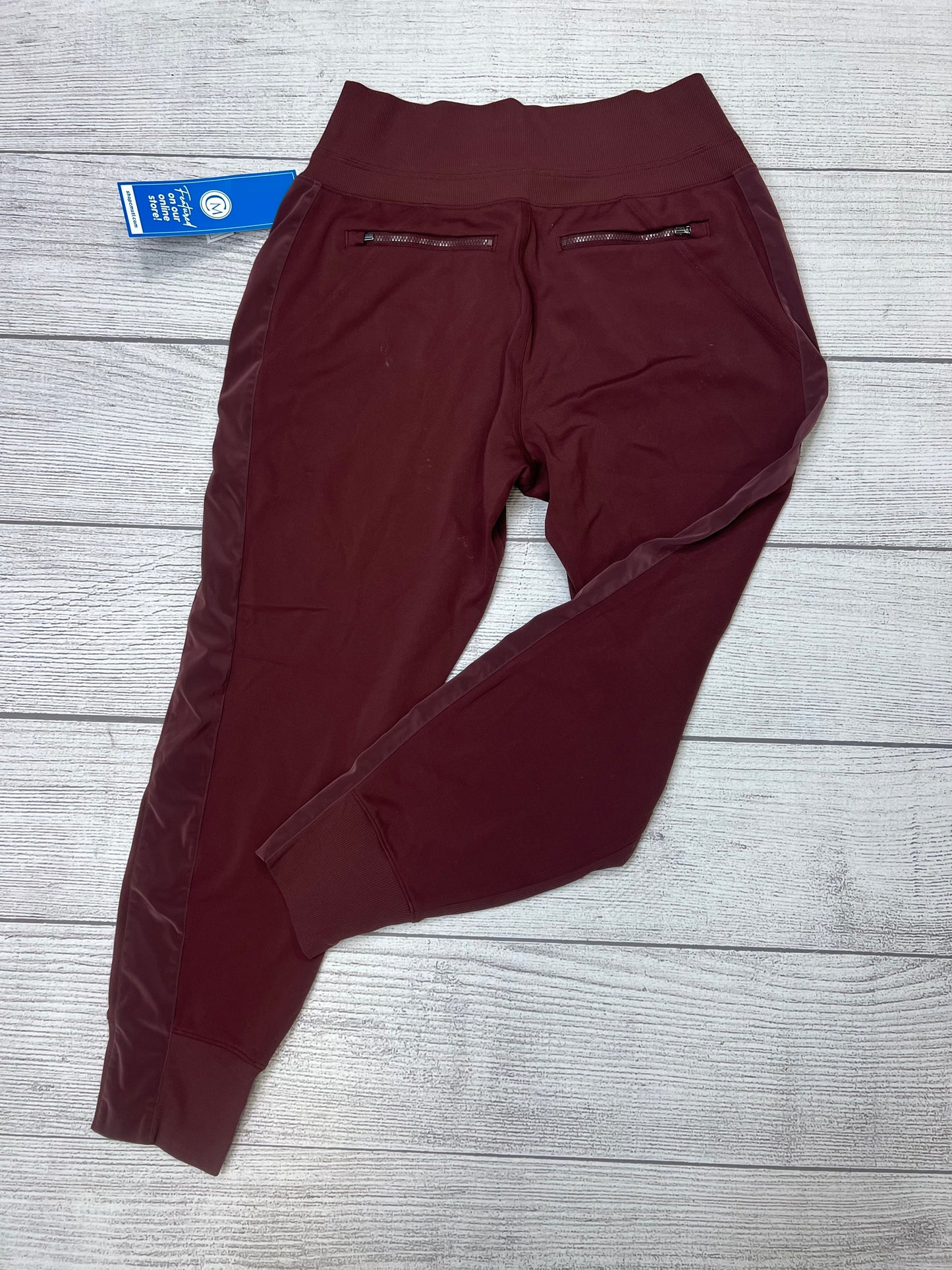 Maroon Athletic Pants Athleta, Size M