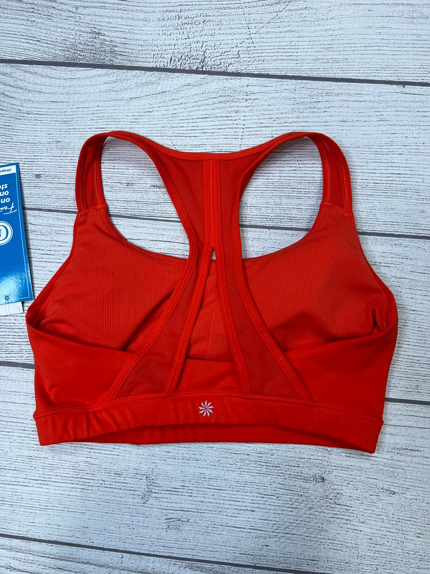 Orange Athletic Bra Athleta, Size M