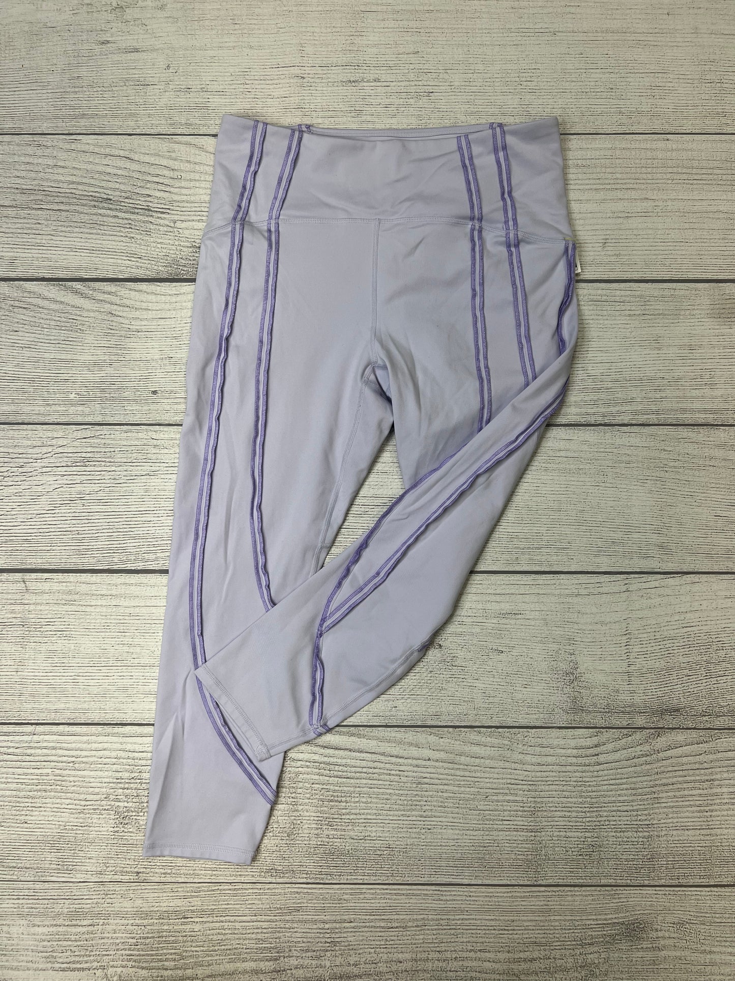 Purple Athletic Capris Fabletics, Size Xl