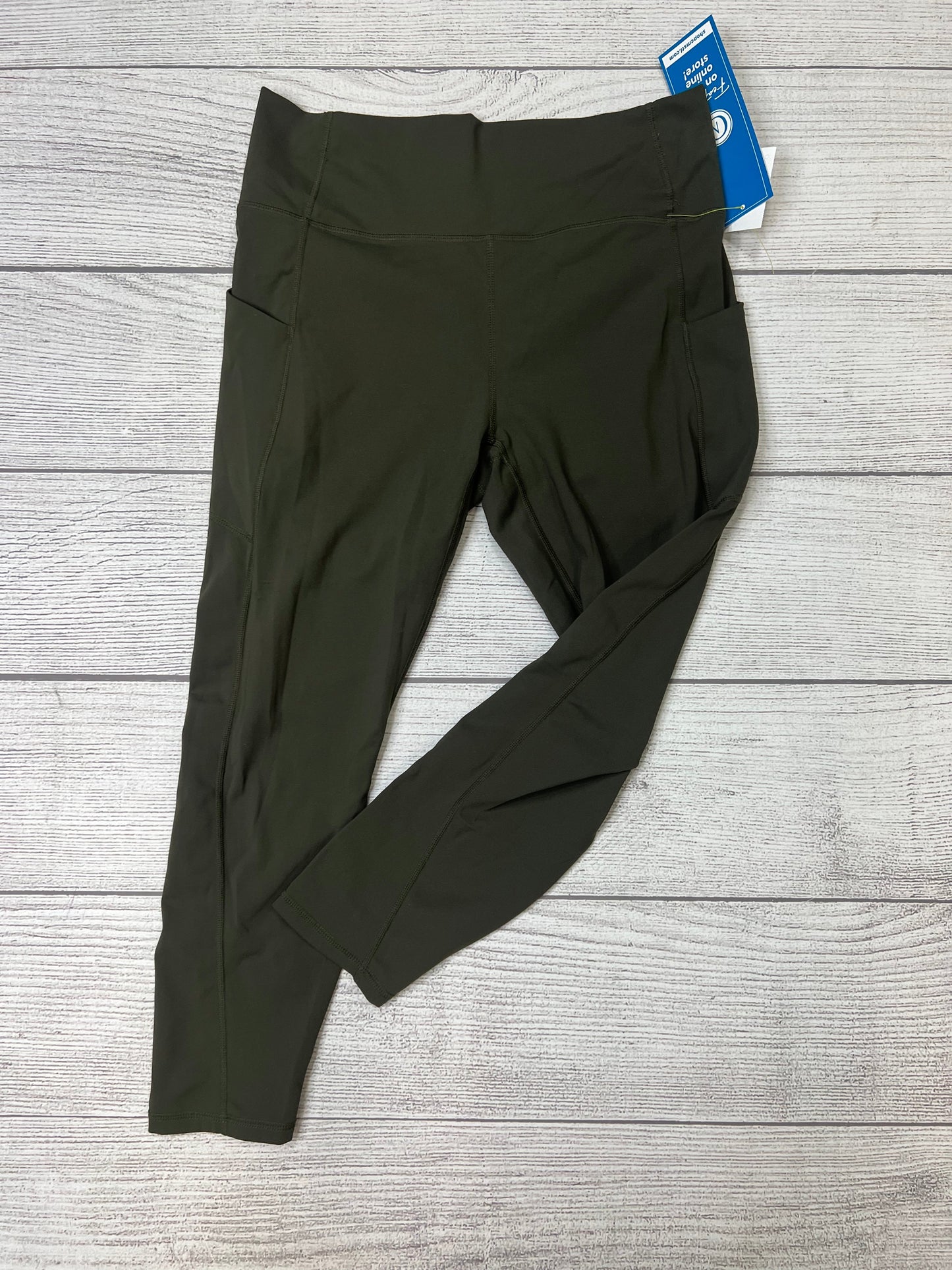 Green Athletic Capris Fabletics, Size Xl