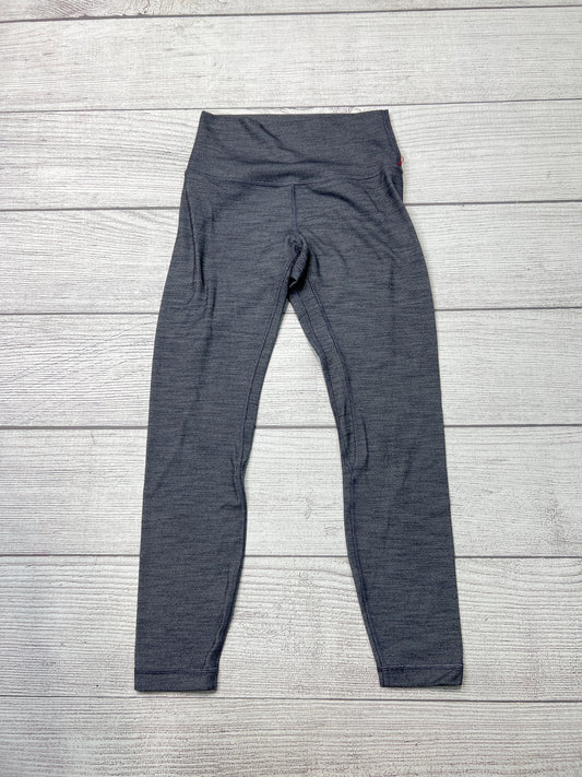 Athletic Leggings By Lululemon In Grey, Size: 6