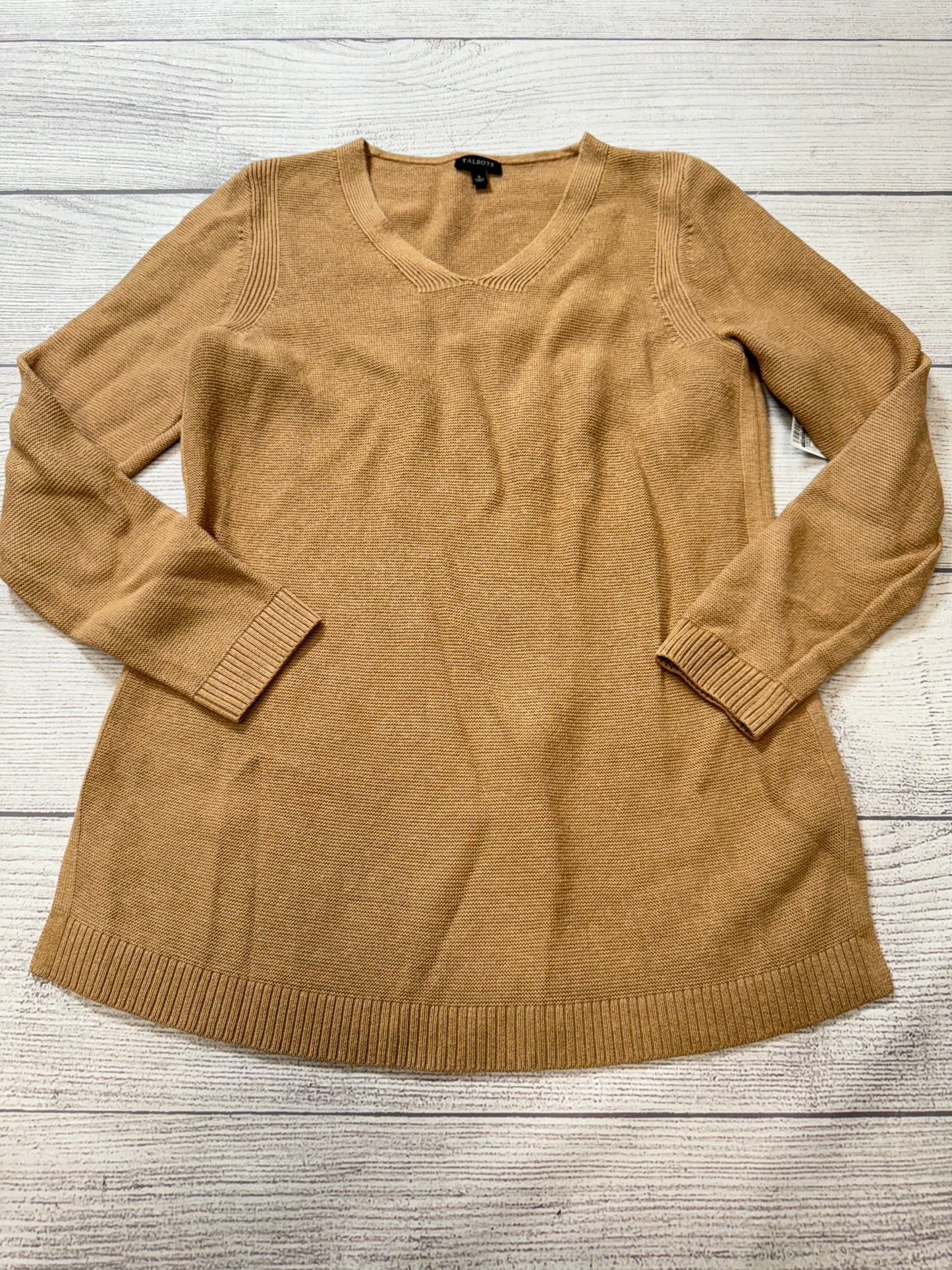 Sweater By Talbots In Brown, Size: S