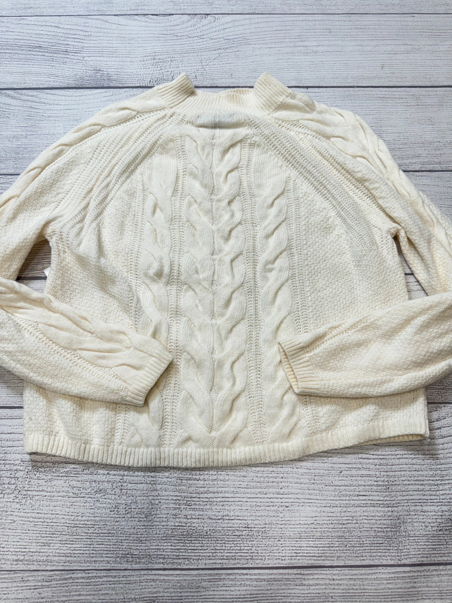 Sweater By Banana Republic In White, Size: M